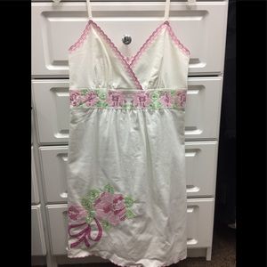 Lilly Pulitzer embroidered dress
